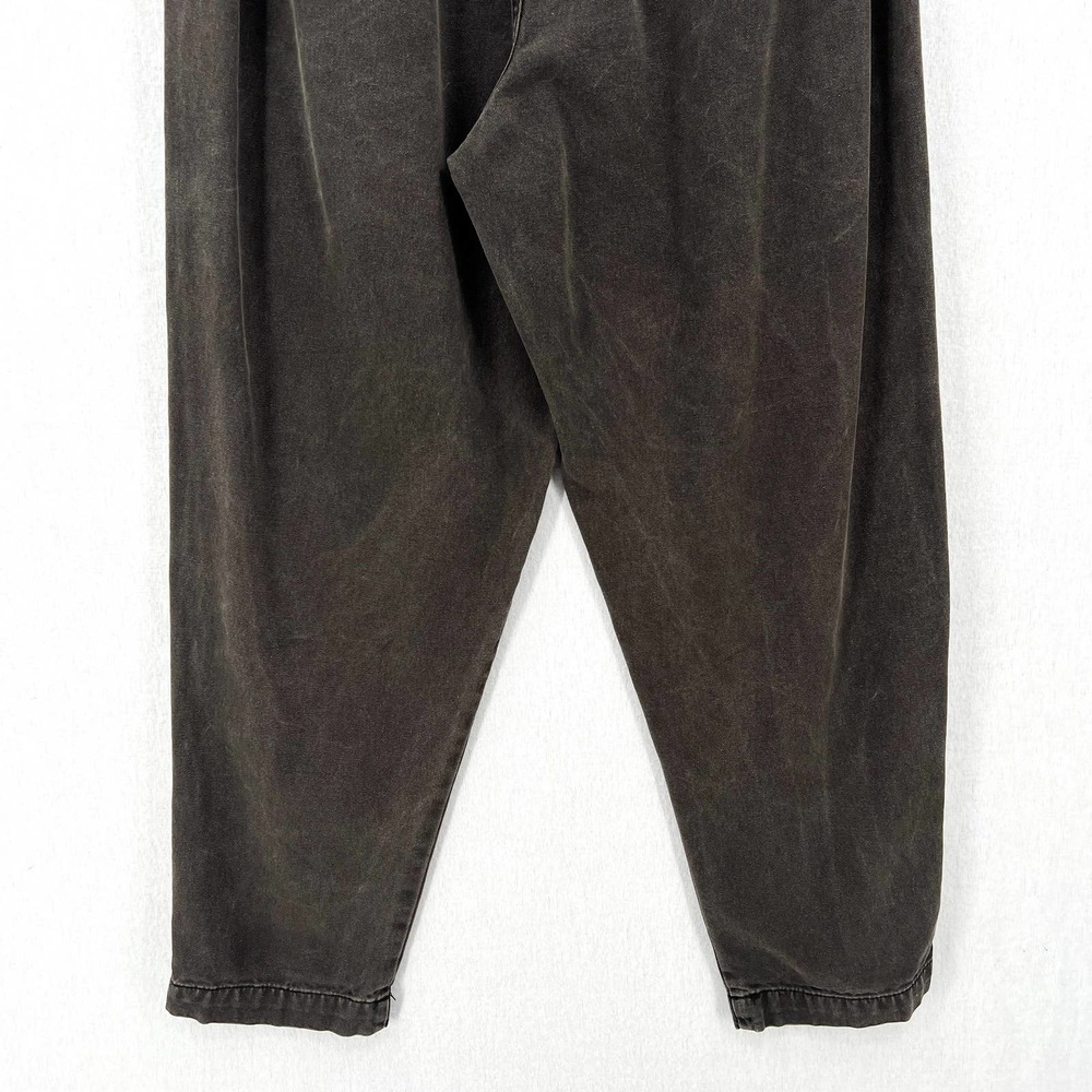 FREE PEOPLE Margate Pleated Trouser Pants Womens Small Charcoal Gray High Rise - Picture 9 of 16